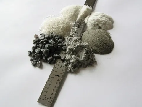 Granite construction material