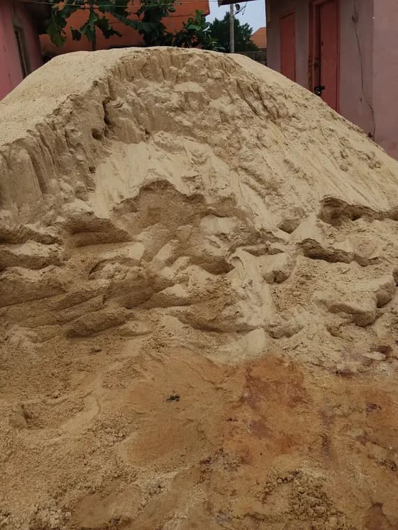 Sharp Sand construction material