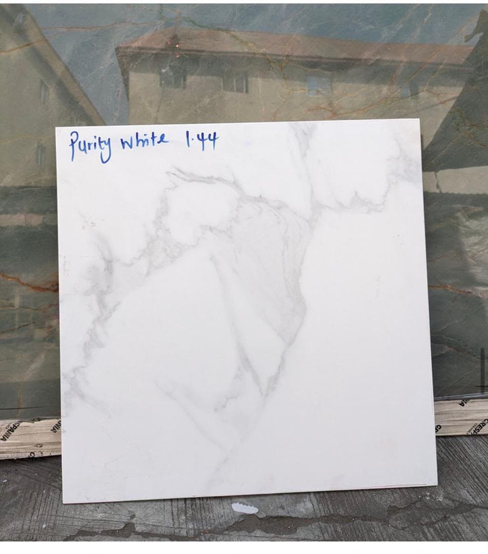Purity white 60x60 floor tiles construction material