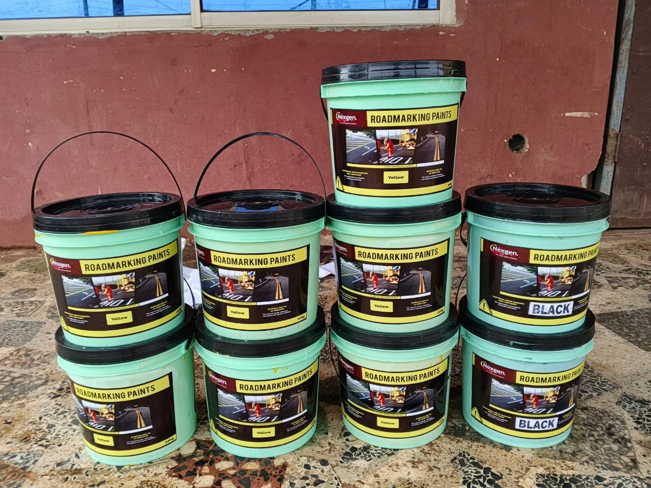 Paint construction material