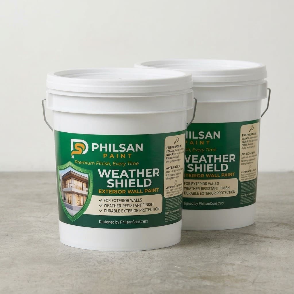 Philsan Weathershield construction material